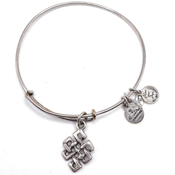 Alex & Ani Alex Endless Knot Bracelet (G20) 4742 - Picture 1 of 2
